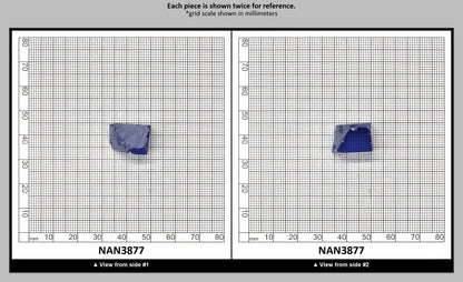 UV Reactive Nanosital #A-8002 Lab Created Faceting Rough for Gem Cutting - Various Sizes : NAN3877