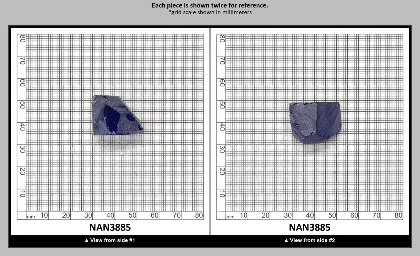 UV Reactive Nanosital #A-8002 Lab Created Faceting Rough for Gem Cutting - Various Sizes : NAN3885