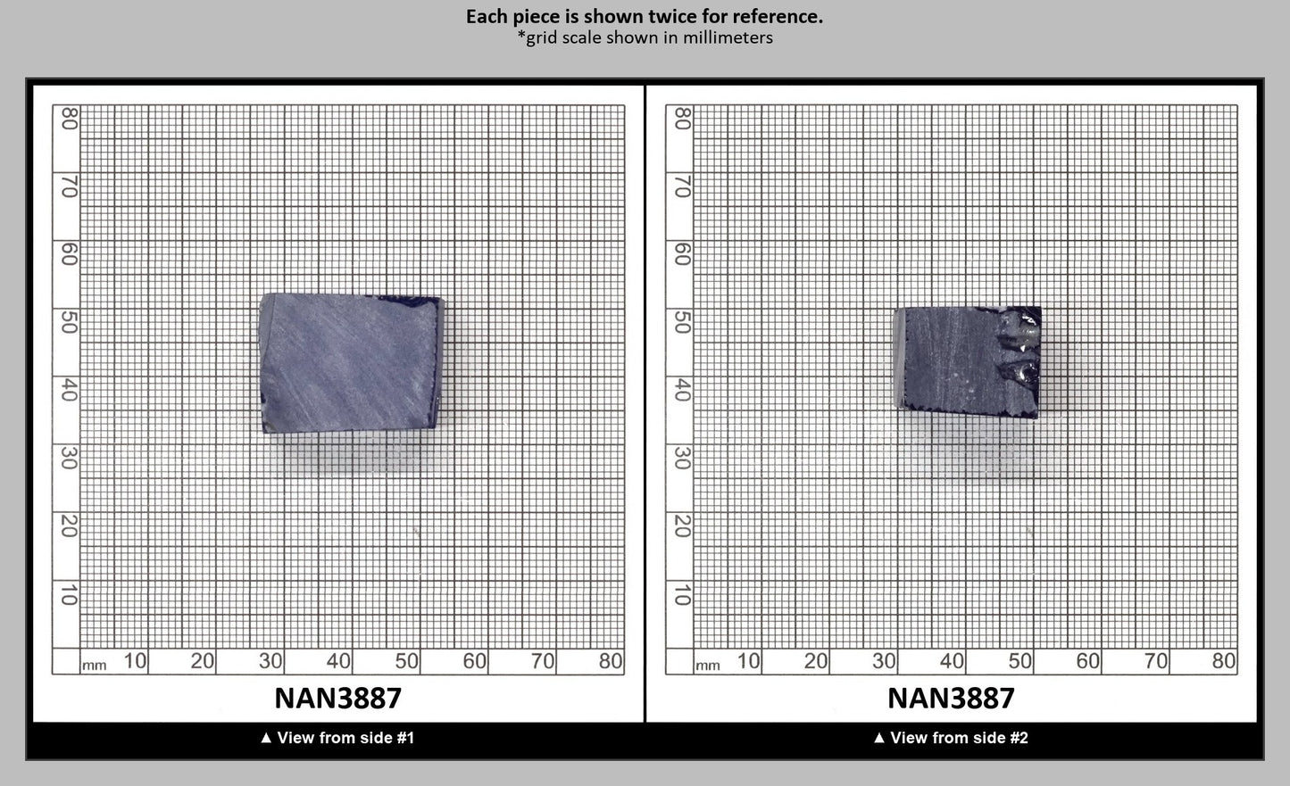 UV Reactive Nanosital #A-8002 Lab Created Faceting Rough for Gem Cutting - Various Sizes : NAN3887
