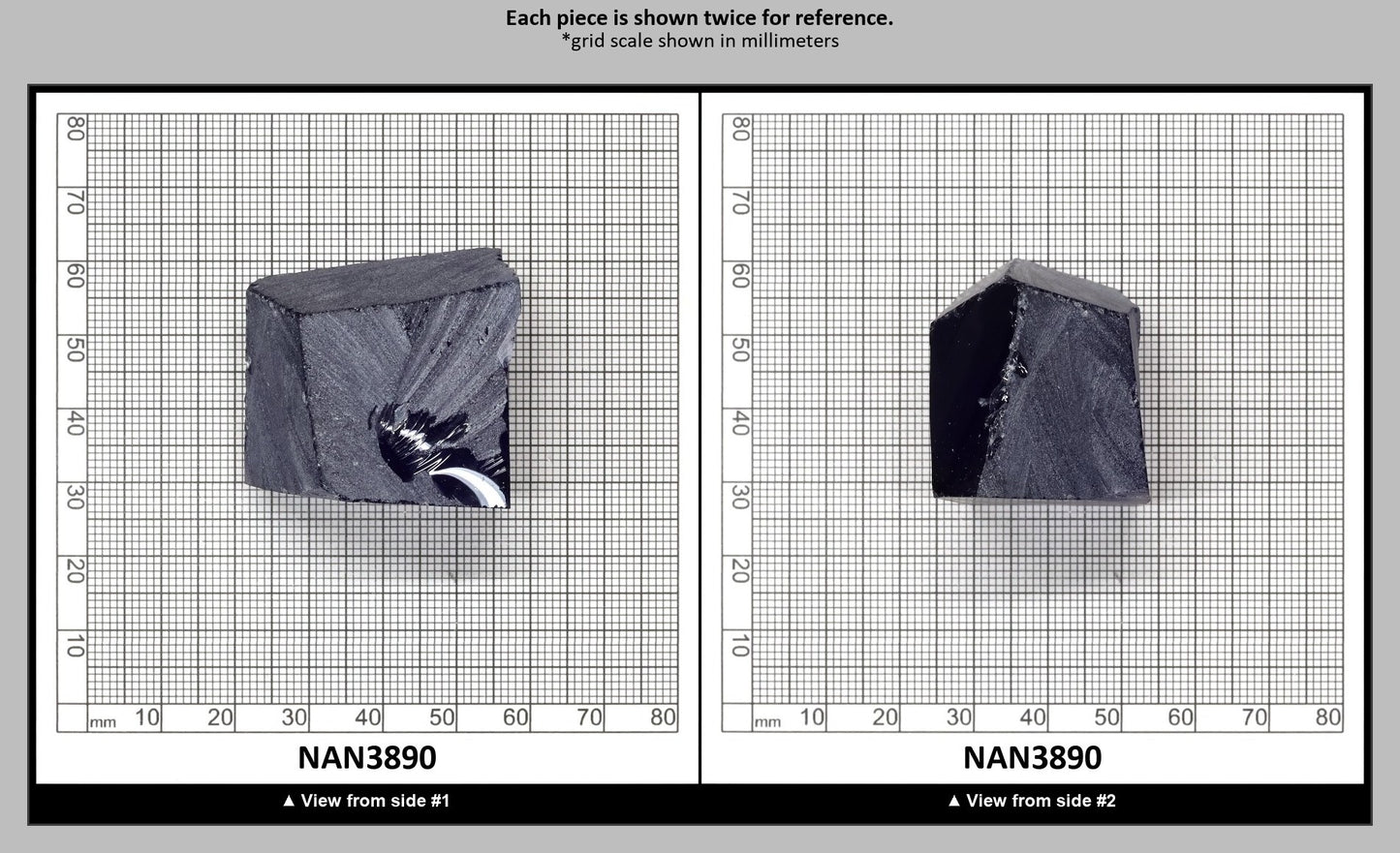 UV Reactive Nanosital #A-8002 Lab Created Faceting Rough for Gem Cutting - Various Sizes : NAN3890
