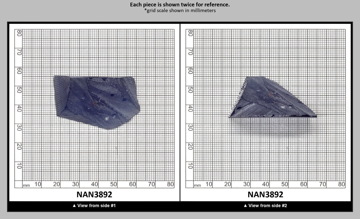 UV Reactive Nanosital #A-8002 Lab Created Faceting Rough for Gem Cutting - Various Sizes : NAN3892