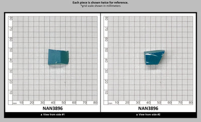 Nanosital Simulated Green Opal Lab Created Faceting Rough for Gem Cutting - #C-204/2 - Various Sizes : NAN3896