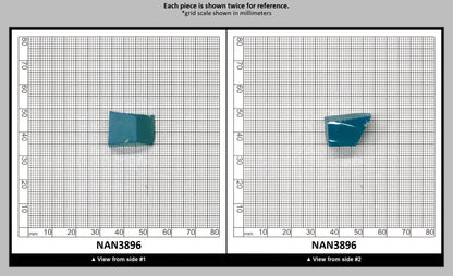 Nanosital Simulated Green Opal Lab Created Faceting Rough for Gem Cutting - #C-204/2 - Various Sizes : NAN3896