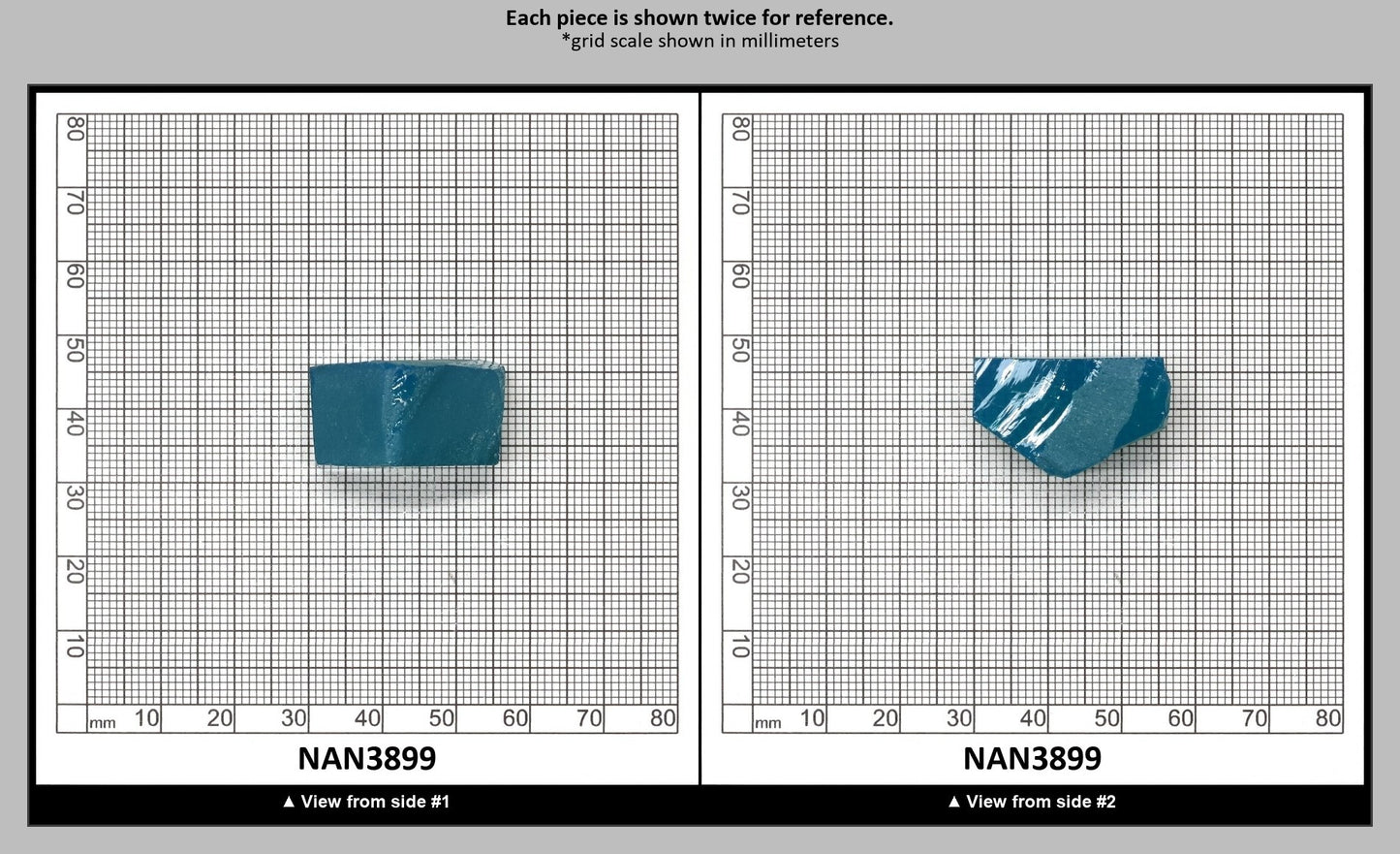 Nanosital Simulated Green Opal Lab Created Faceting Rough for Gem Cutting - #C-204/2 - Various Sizes : NAN3899