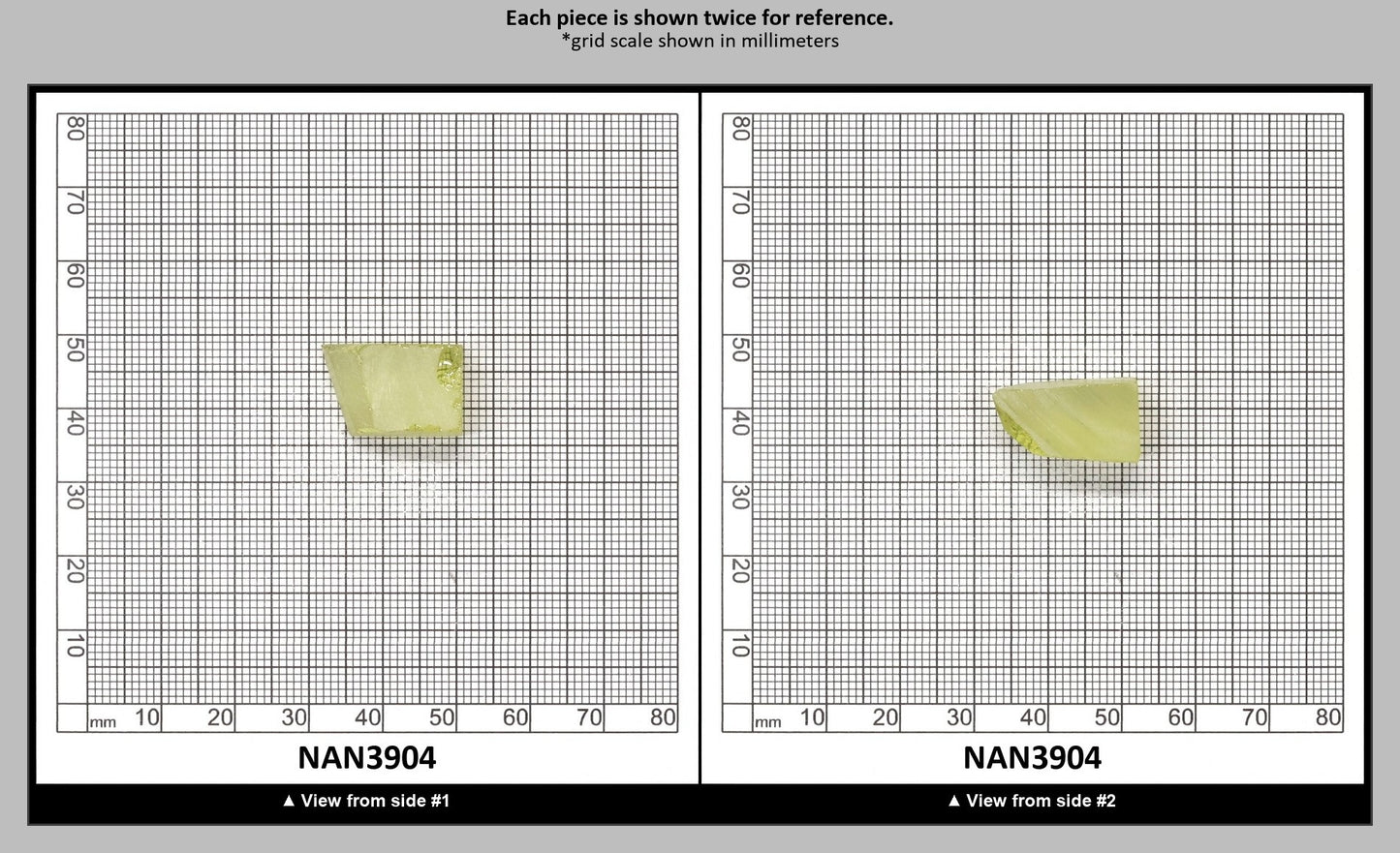 Nanosital Simulated Canary Yellow Citrine Lab Created Faceting Rough for Gem Cutting - #10 - Various Sizes : NAN3904