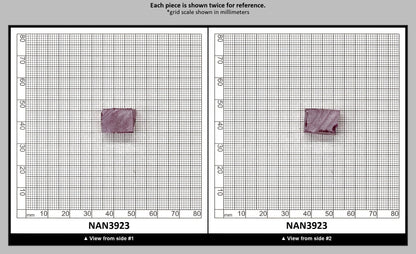 Nanosital Simulated Light Ruby (Included)  Lab Created Faceting Rough for Gem Cutting - #Z-249 - Various Sizes : NAN3923