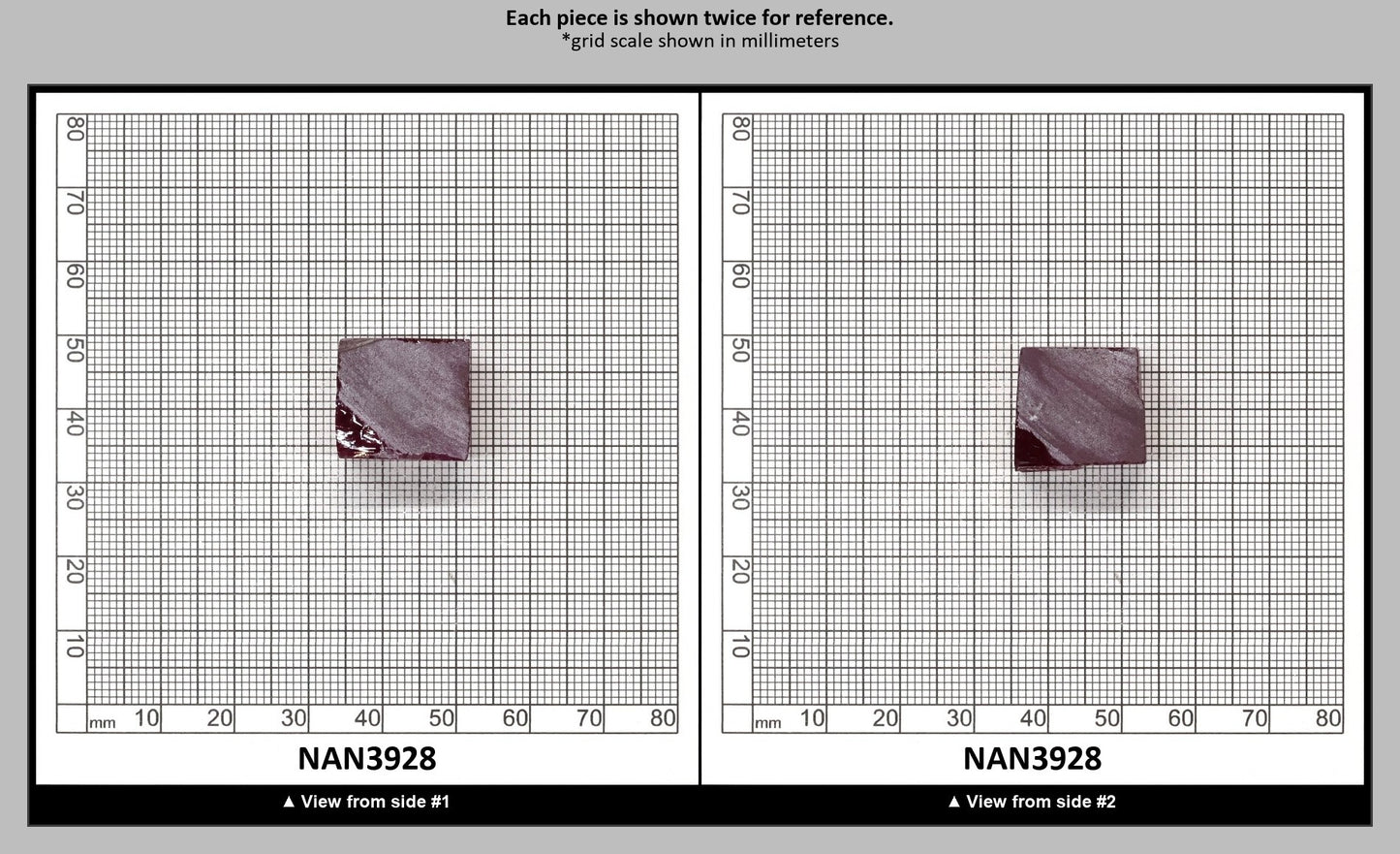 Nanosital Simulated Light Ruby (Included)  Lab Created Faceting Rough for Gem Cutting - #Z-249 - Various Sizes : NAN3928