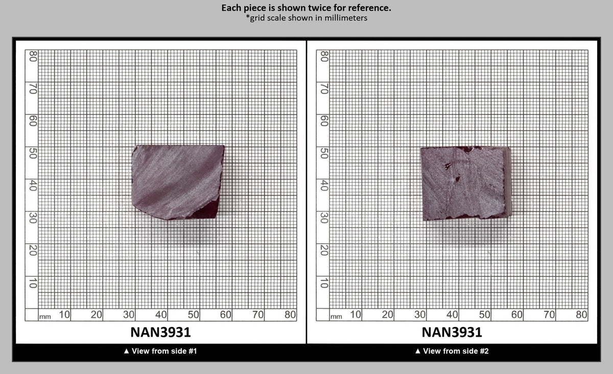 Nanosital Simulated Light Ruby (Included)  Lab Created Faceting Rough for Gem Cutting - #Z-249 - Various Sizes : NAN3931