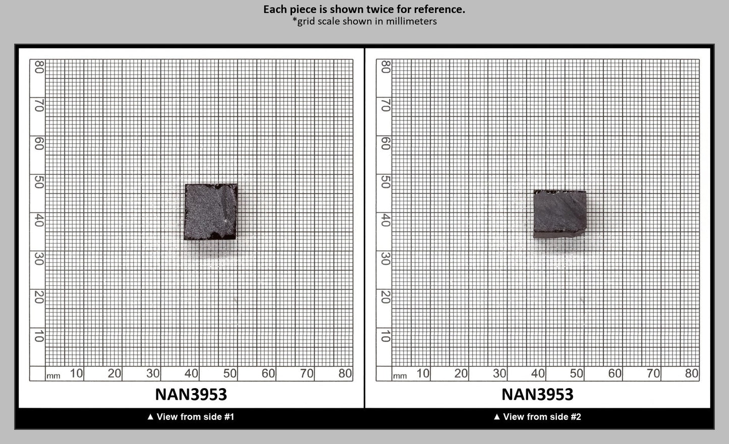 Nanosital Simulated Red Garnet Lab Created Faceting Rough for Gem Cutting - #C-13 - Various Sizes : NAN3953