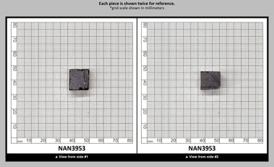 Nanosital Simulated Red Garnet Lab Created Faceting Rough for Gem Cutting - #C-13 - Various Sizes : NAN3953