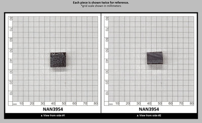 Nanosital Simulated Red Garnet Lab Created Faceting Rough for Gem Cutting - #C-13 - Various Sizes : NAN3954