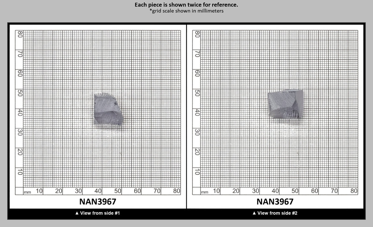 UV Reactive Nanosital #E-441 Lab Created Faceting Rough for Gem Cutting - Various Sizes : NAN3967