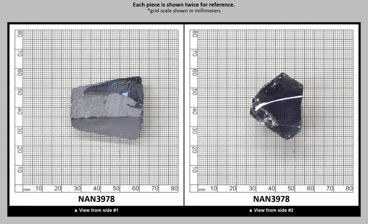 UV Reactive Nanosital #E-441 Lab Created Faceting Rough for Gem Cutting - Various Sizes : NAN3978