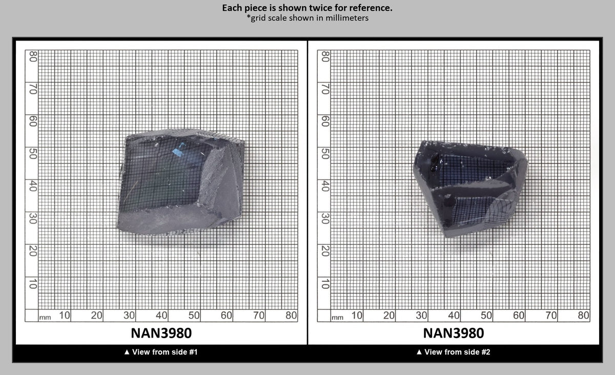 UV Reactive Nanosital #E-441 Lab Created Faceting Rough for Gem Cutting - Various Sizes : NAN3980