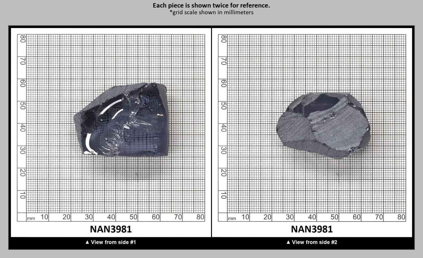 UV Reactive Nanosital #E-441 Lab Created Faceting Rough for Gem Cutting - Various Sizes : NAN3981