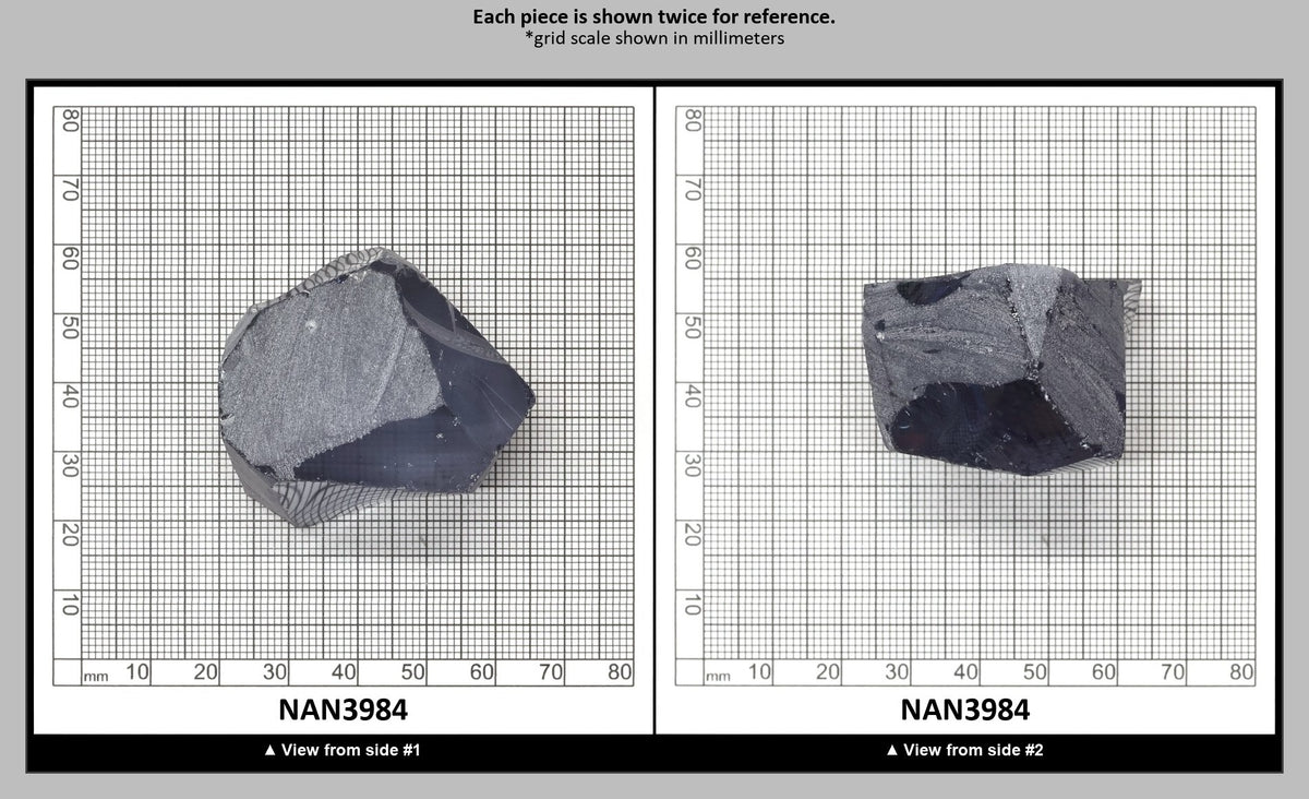 UV Reactive Nanosital #E-441 Lab Created Faceting Rough for Gem Cutting - Various Sizes : NAN3984