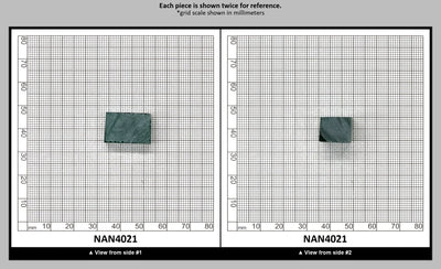 Nanosital Simulated Emerald Lab Created Faceting Rough for Gem Cutting - #0/2 - Various Sizes : NAN4021