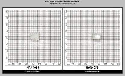UV Reactive Nanosital #E-272 Lab Created Faceting Rough for Gem Cutting - Various Sizes : NAN4056