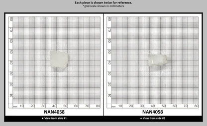 UV Reactive Nanosital #E-272 Lab Created Faceting Rough for Gem Cutting - Various Sizes : NAN4058