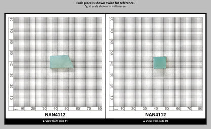 Nanosital Simulated Green Apple Opal Lab Created Faceting Rough for Gem Cutting - #A-9825 - Various Sizes : NAN4112
