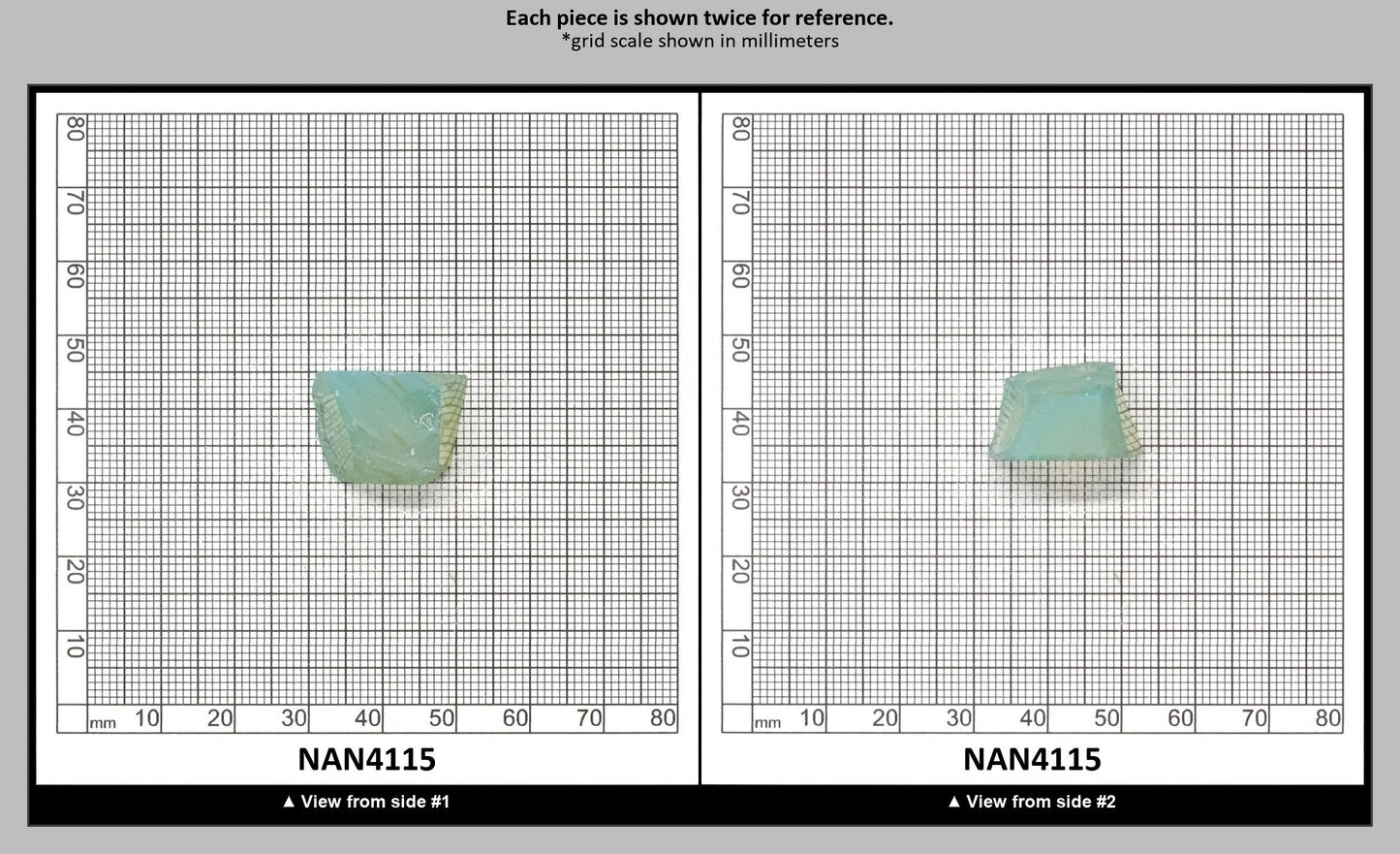 Nanosital Simulated Green Apple Opal Lab Created Faceting Rough for Gem Cutting - #A-9825 - Various Sizes : NAN4115
