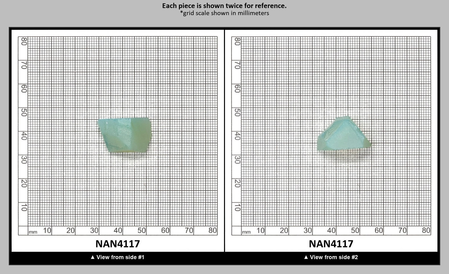 Nanosital Simulated Green Apple Opal Lab Created Faceting Rough for Gem Cutting - #A-9825 - Various Sizes : NAN4117