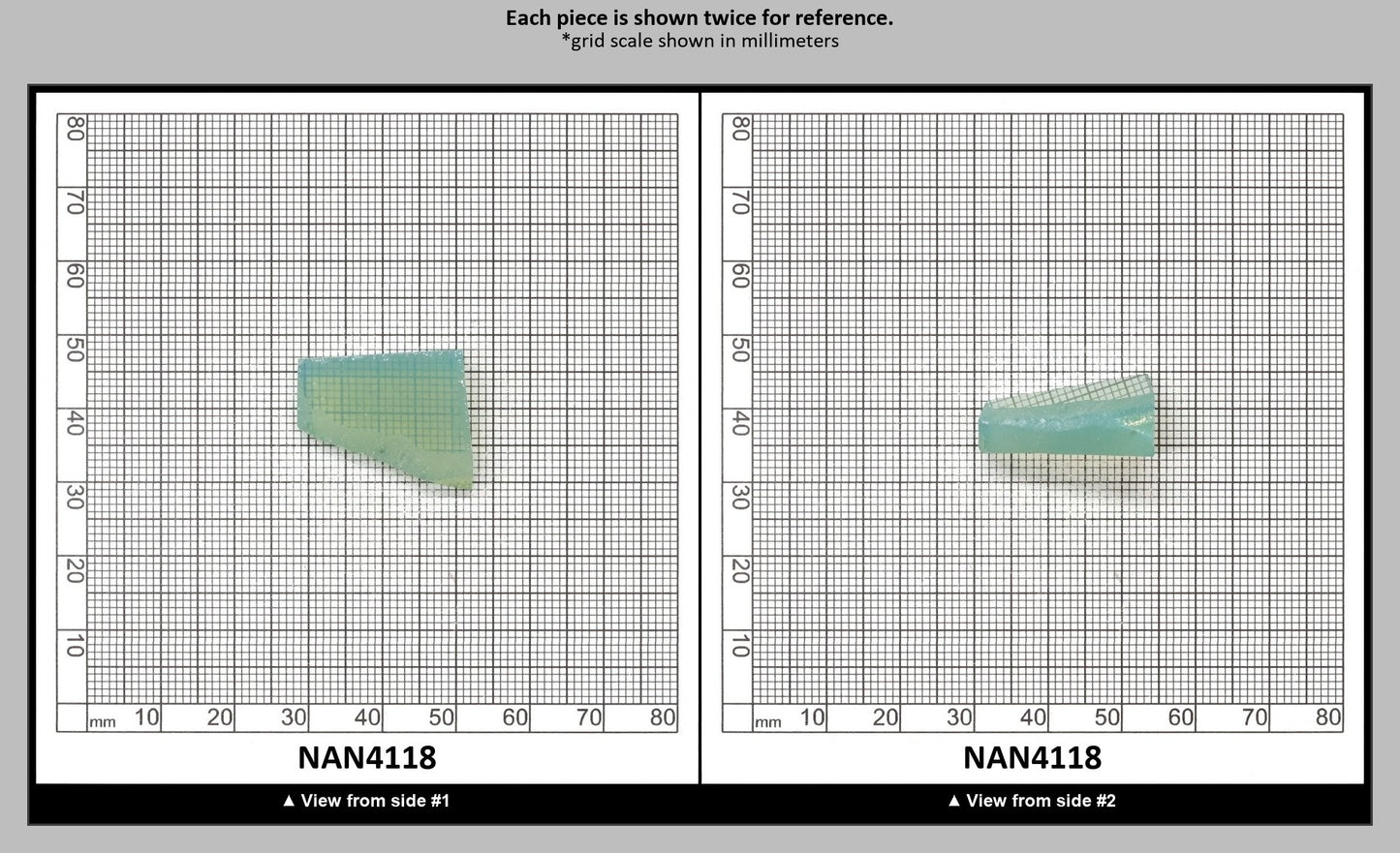Nanosital Simulated Green Apple Opal Lab Created Faceting Rough for Gem Cutting - #A-9825 - Various Sizes : NAN4118