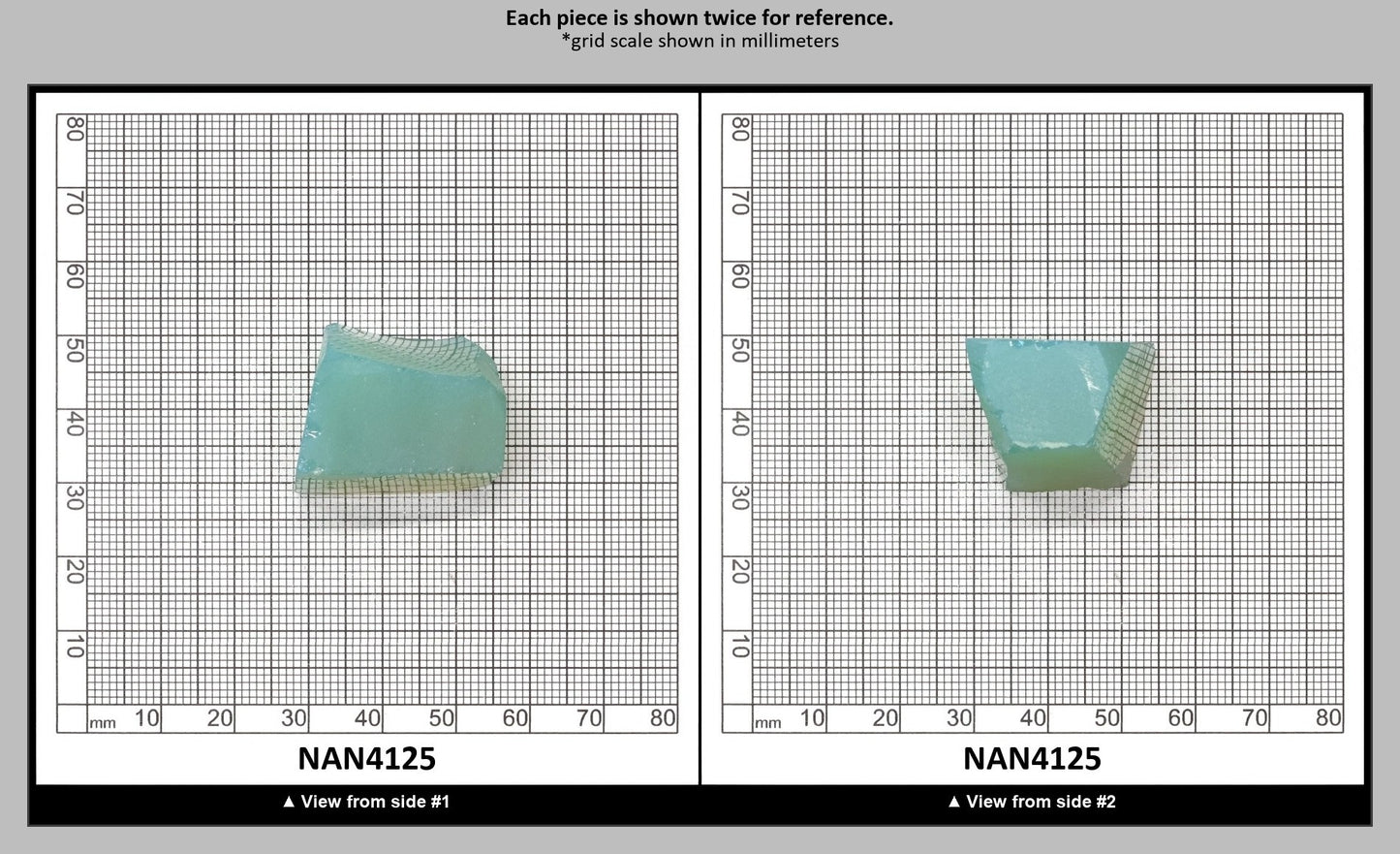 Nanosital Simulated Green Apple Opal Lab Created Faceting Rough for Gem Cutting - #A-9825 - Various Sizes : NAN4125