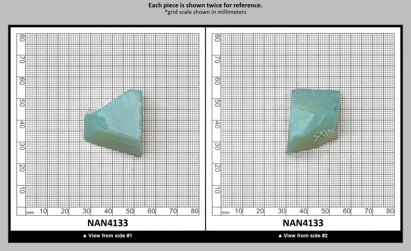 Nanosital Simulated Green Apple Opal Lab Created Faceting Rough for Gem Cutting - #A-9825 - Various Sizes : NAN4133