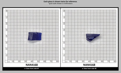 UV Reactive Nanosital #E-459 Lab Created Faceting Rough for Gem Cutting - Various Sizes : NAN4168