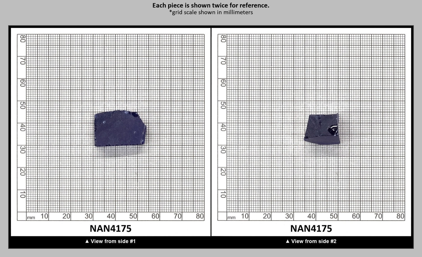 UV Reactive Nanosital #E-459 Lab Created Faceting Rough for Gem Cutting - Various Sizes : NAN4175