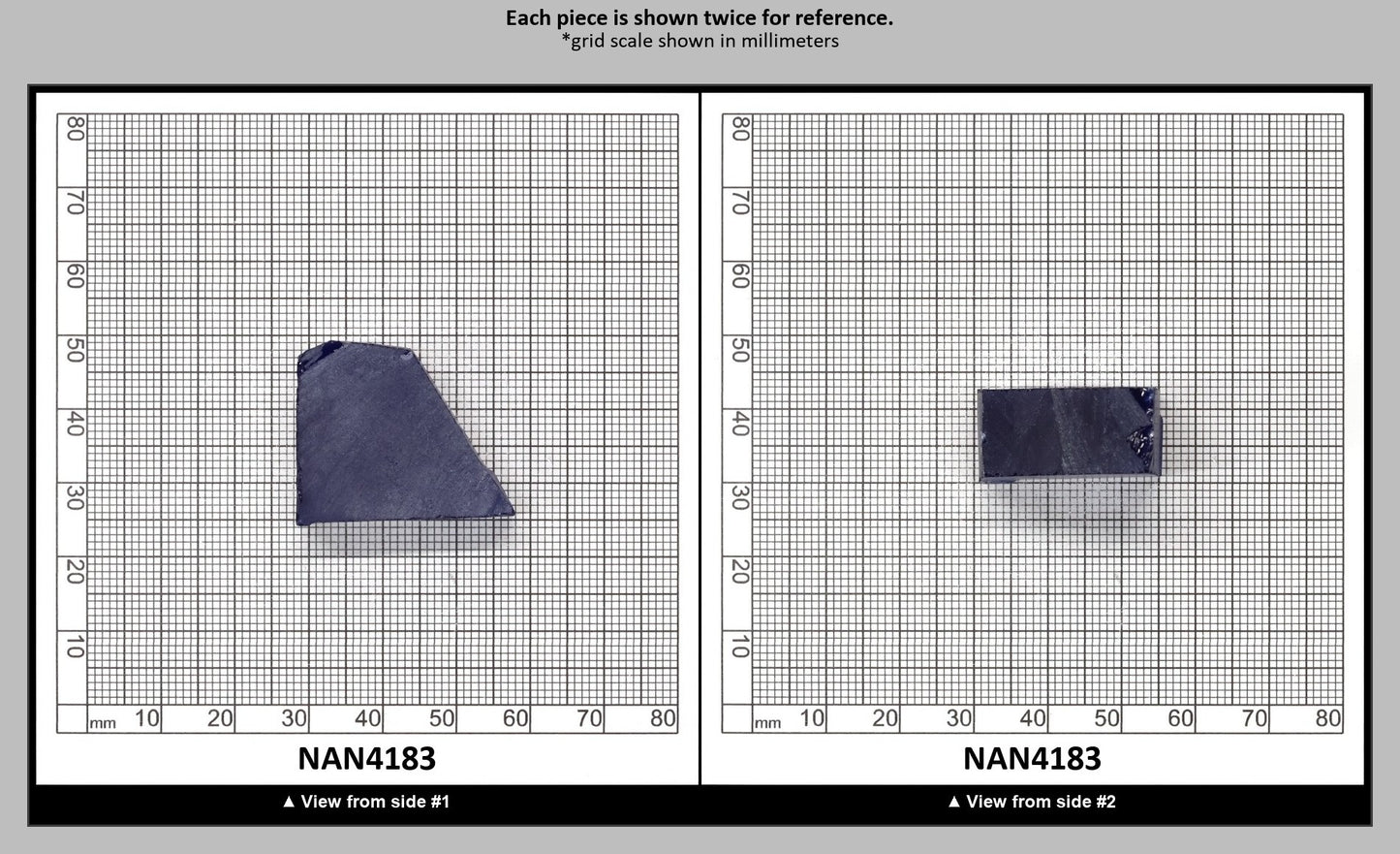 UV Reactive Nanosital #E-459 Lab Created Faceting Rough for Gem Cutting - Various Sizes : NAN4183