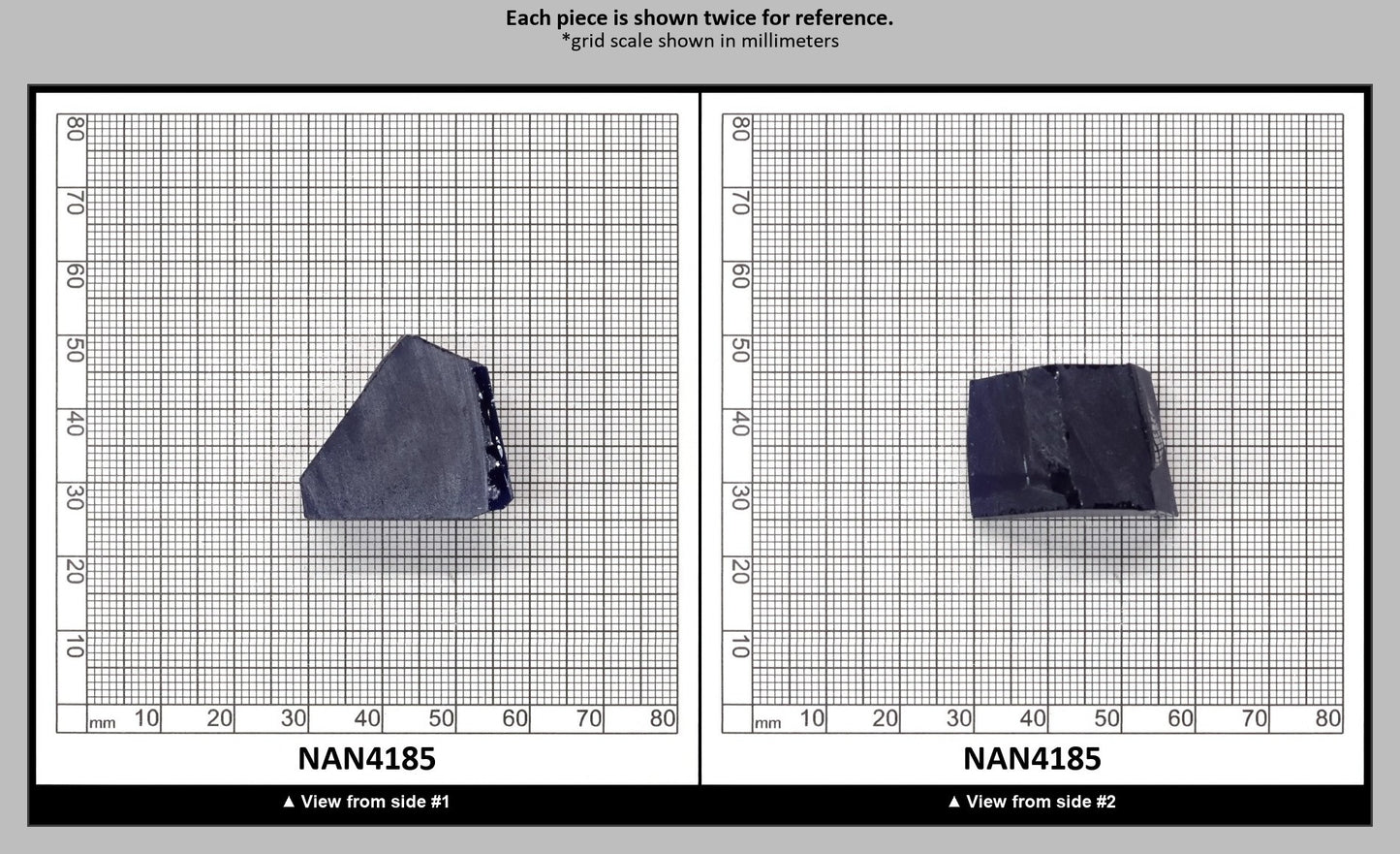 UV Reactive Nanosital #E-459 Lab Created Faceting Rough for Gem Cutting - Various Sizes : NAN4185