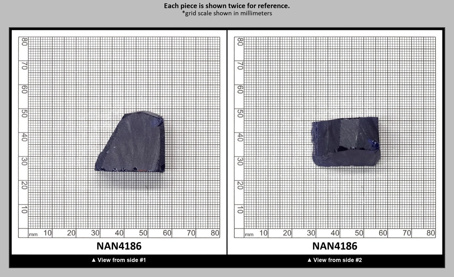 UV Reactive Nanosital #E-459 Lab Created Faceting Rough for Gem Cutting - Various Sizes : NAN4186