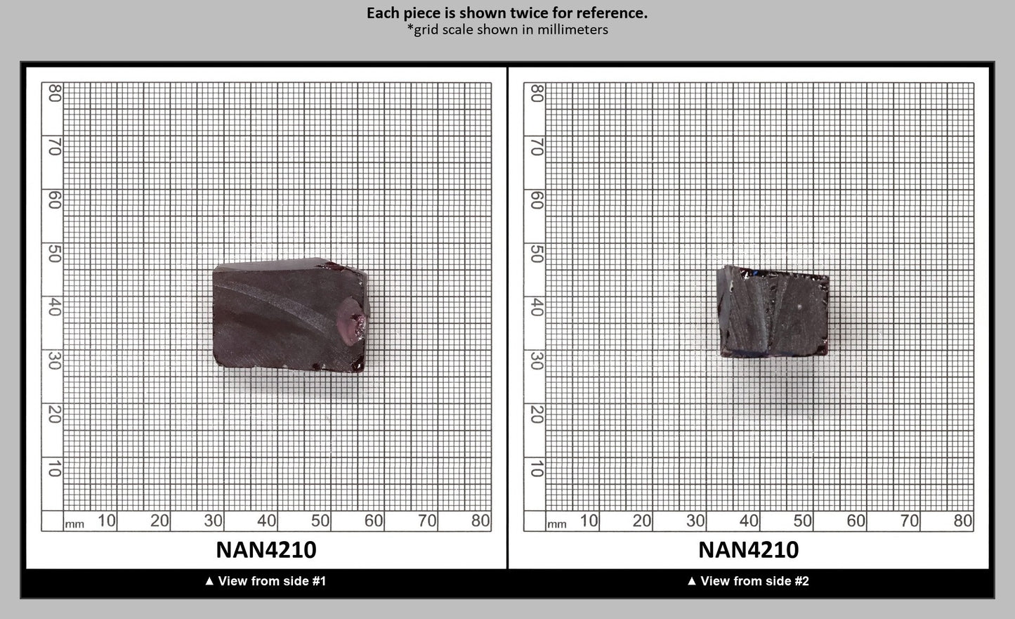 Nanosital Simulated Medium Ruby Lab Created Faceting Rough for Gem Cutting - #TB-20 - Various Sizes : NAN4210
