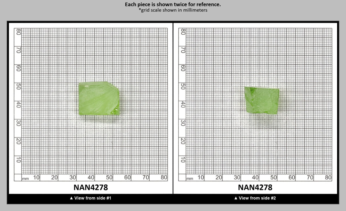 Nanosital Simulated Limoncello (Lemon Quartz) Lab Created Faceting Rough for Gem Cutting - #B-3474 - Various Sizes : NAN4278