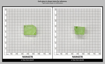 Nanosital Simulated Limoncello (Lemon Quartz) Lab Created Faceting Rough for Gem Cutting - #B-3474 - Various Sizes : NAN4278