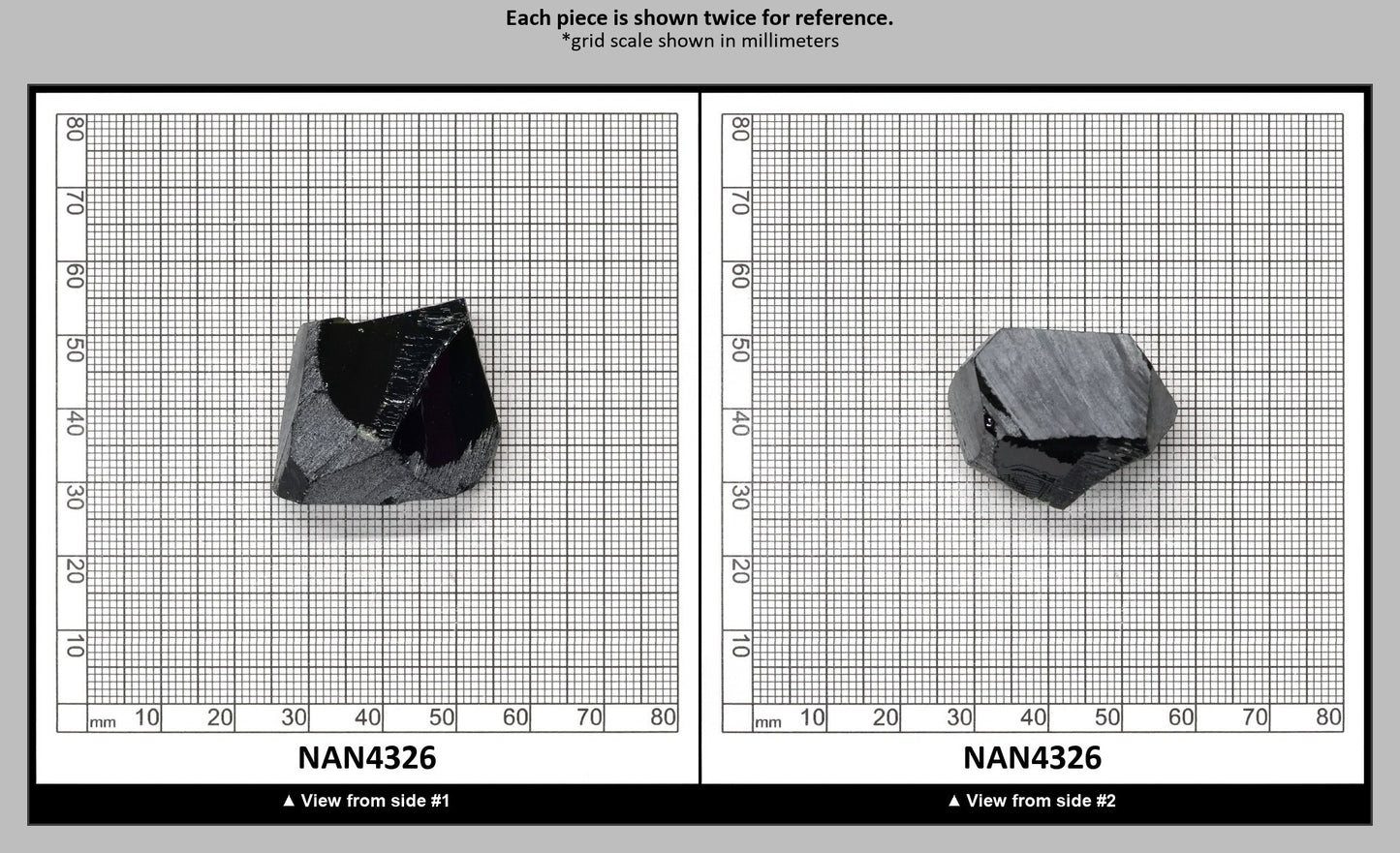 Nanosital Simulated Color Changing Lab Created Faceting Rough for Gem Cutting - #A-2869 - Various Sizes : NAN4326