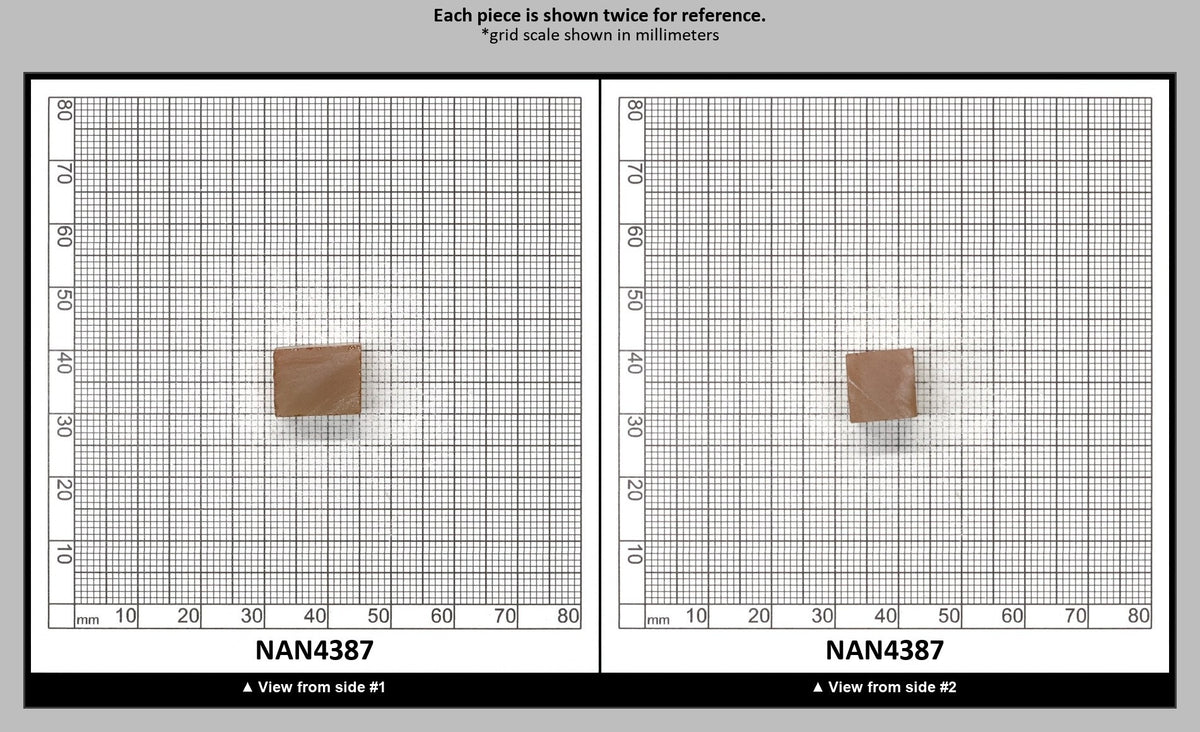 Nanosital Simulated Sweet Dreams Honey Opal Lab Created Faceting Rough for Gem Cutting - #500- Various Sizes : NAN4387