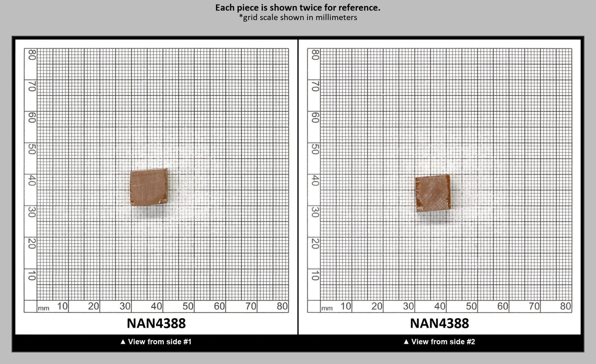 Nanosital Simulated Sweet Dreams Honey Opal Lab Created Faceting Rough for Gem Cutting - #500- Various Sizes : NAN4388