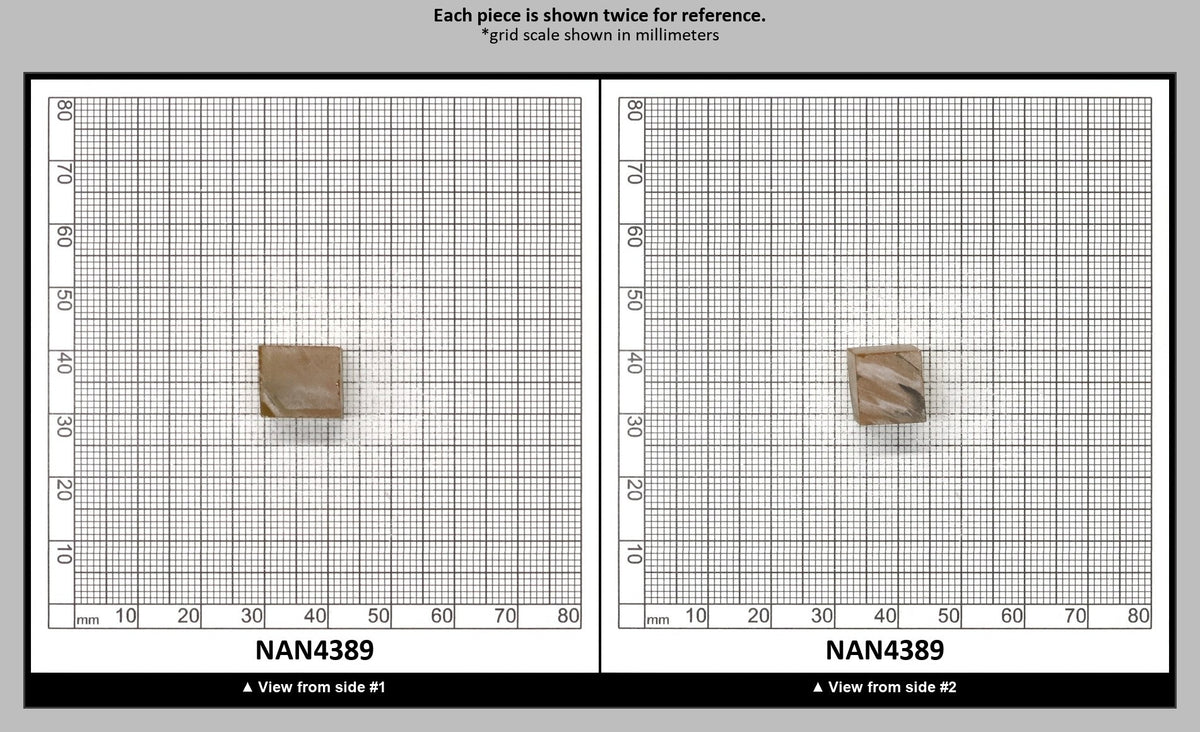 Nanosital Simulated Sweet Dreams Honey Opal Lab Created Faceting Rough for Gem Cutting - #500- Various Sizes : NAN4389