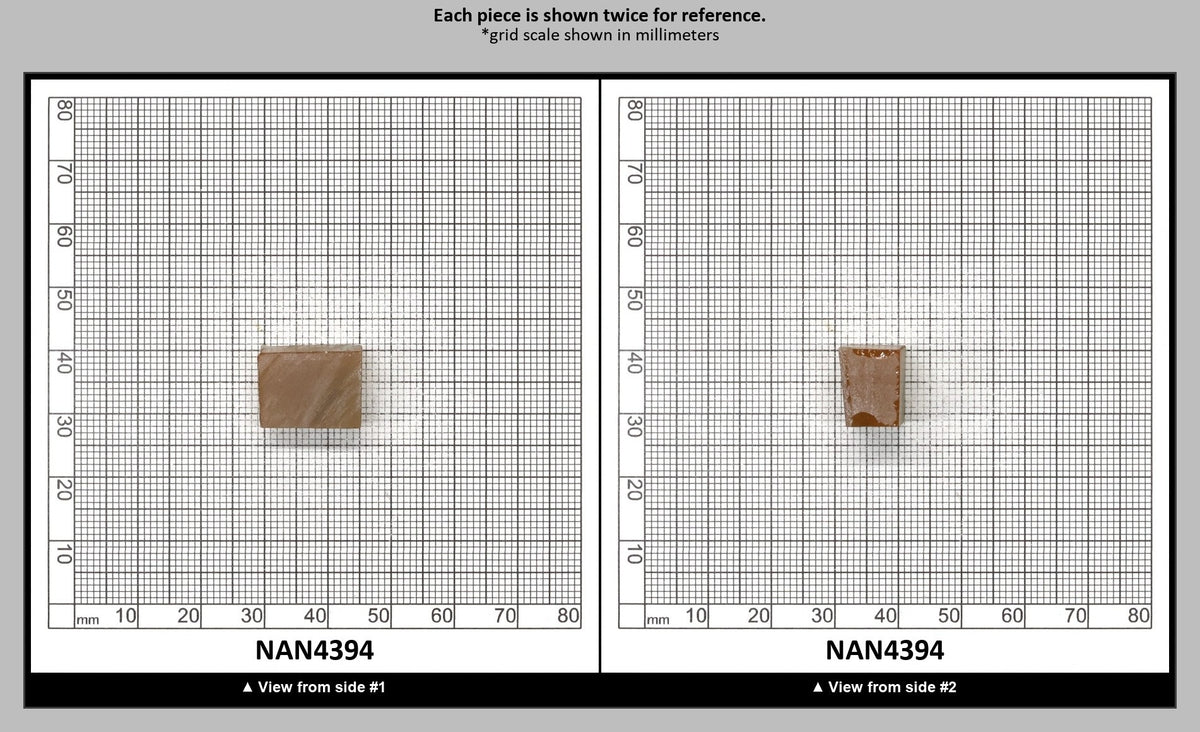 Nanosital Simulated Sweet Dreams Honey Opal Lab Created Faceting Rough for Gem Cutting - #500- Various Sizes : NAN4394