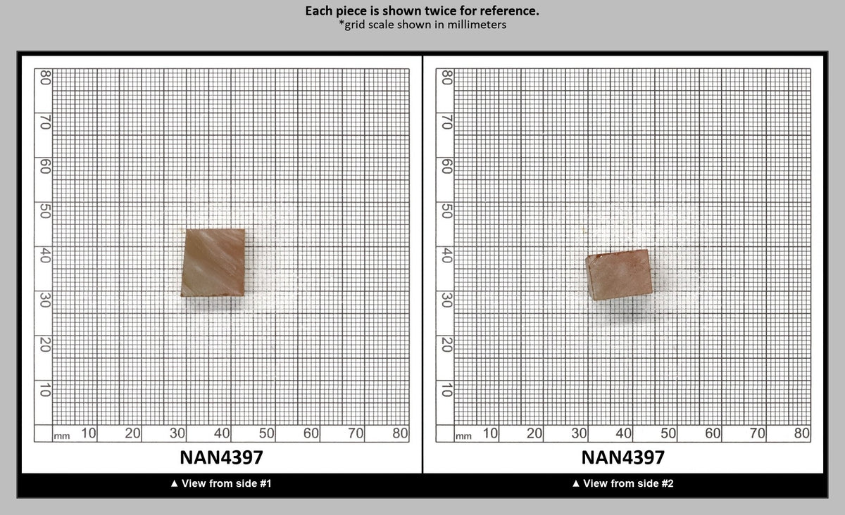 Nanosital Simulated Sweet Dreams Honey Opal Lab Created Faceting Rough for Gem Cutting - #500- Various Sizes : NAN4397