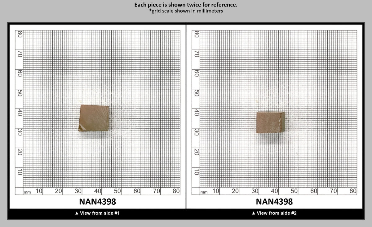 Nanosital Simulated Sweet Dreams Honey Opal Lab Created Faceting Rough for Gem Cutting - #500- Various Sizes : NAN4398