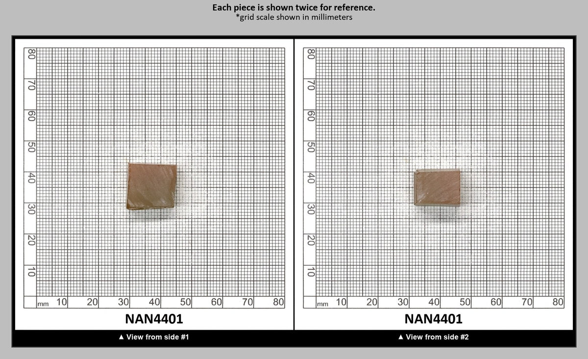 Nanosital Simulated Sweet Dreams Honey Opal Lab Created Faceting Rough for Gem Cutting - #500- Various Sizes : NAN4401