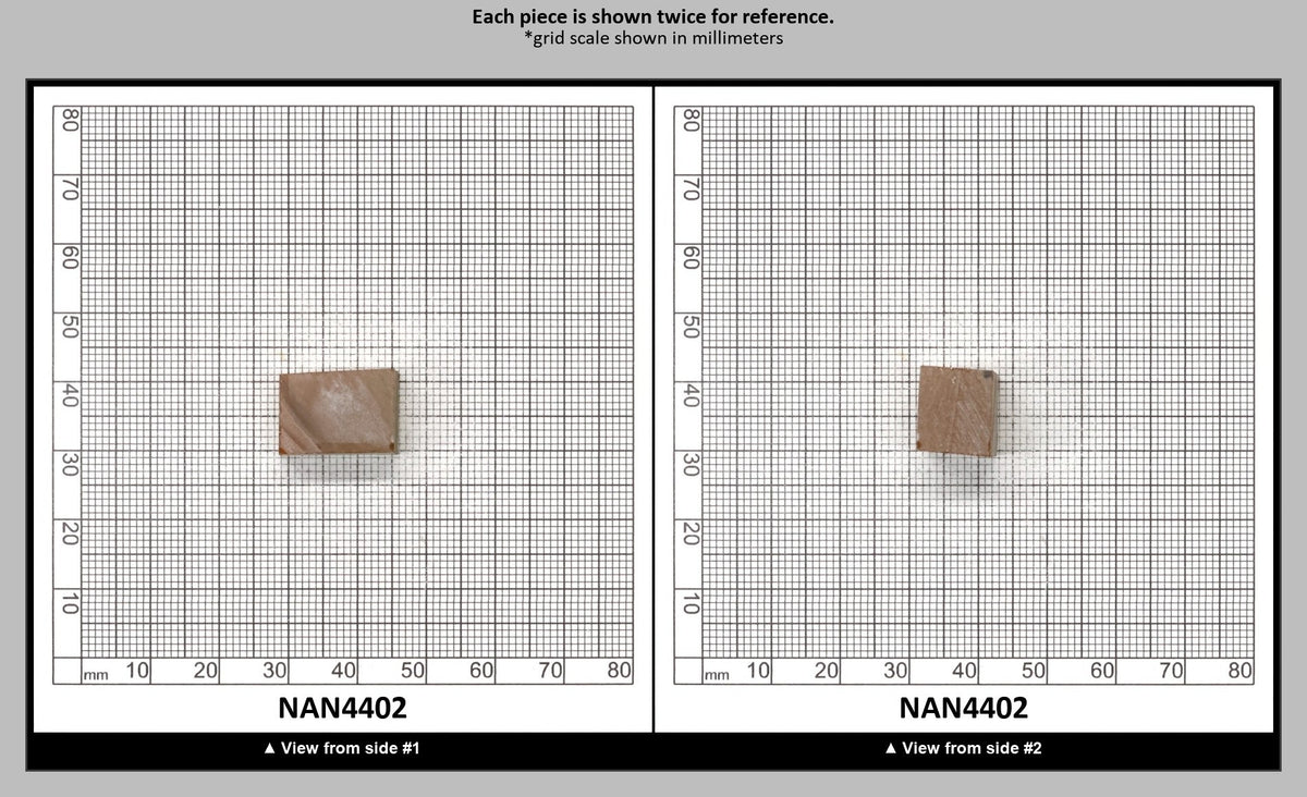 Nanosital Simulated Sweet Dreams Honey Opal Lab Created Faceting Rough for Gem Cutting - #500- Various Sizes : NAN4402