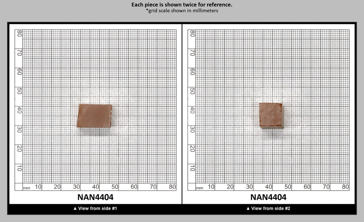 Nanosital Simulated Sweet Dreams Honey Opal Lab Created Faceting Rough for Gem Cutting - #500- Various Sizes : NAN4404