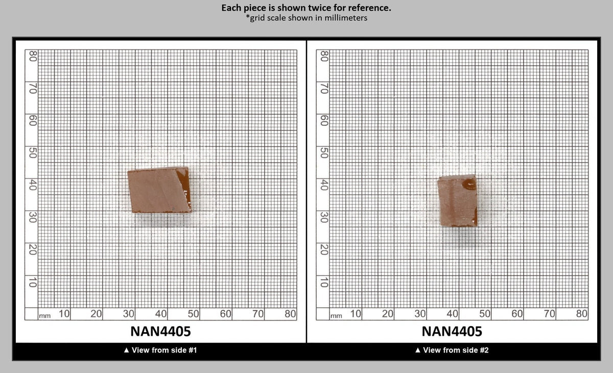 Nanosital Simulated Sweet Dreams Honey Opal Lab Created Faceting Rough for Gem Cutting - #500- Various Sizes : NAN4405