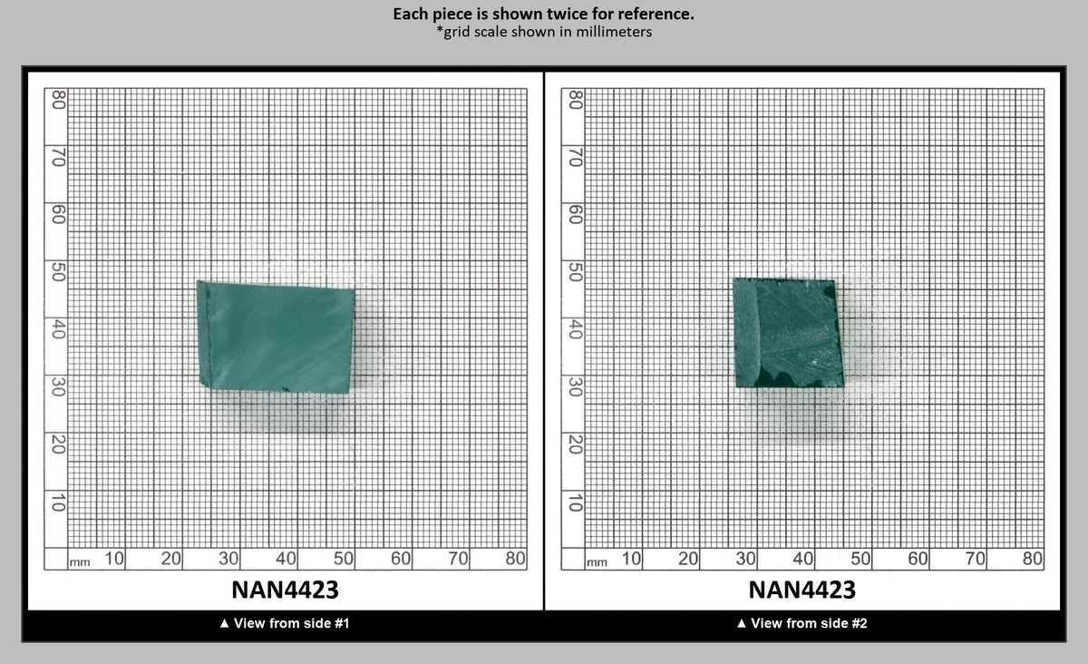 Nanosital Simulated Very Light Emerald Lab Created Faceting Rough for Gem Cutting - #0/4 - Various Sizes : NAN4423