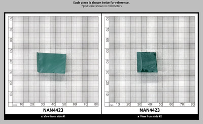 Nanosital Simulated Very Light Emerald Lab Created Faceting Rough for Gem Cutting - #0/4 - Various Sizes : NAN4423